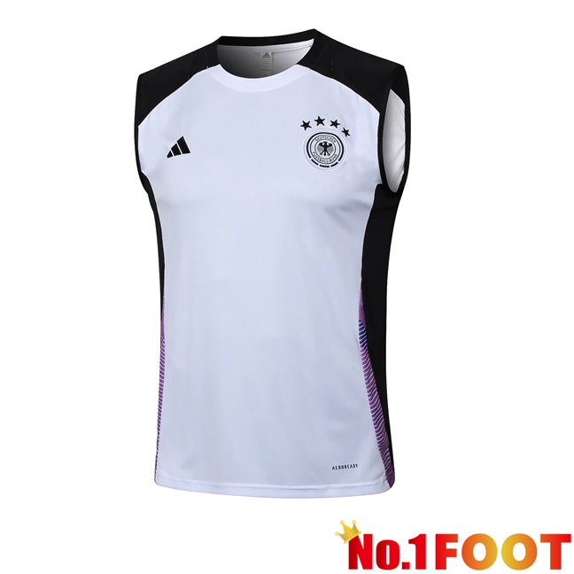 Germany Soccer Vest White 2024/2025