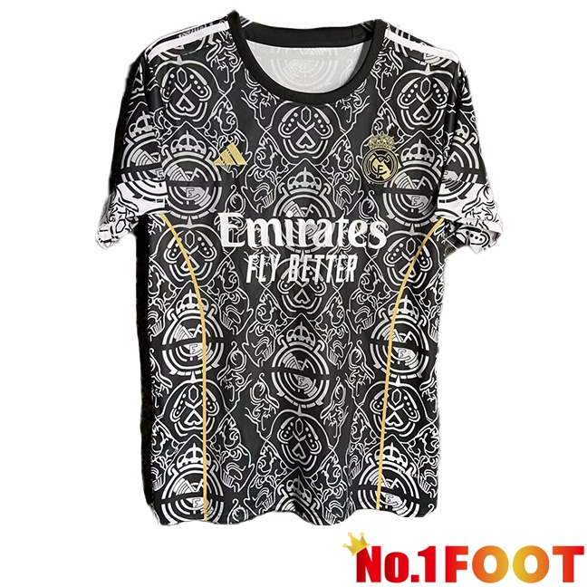 Real Madrid Soccer Jersey Special Edition Black 2024/2025