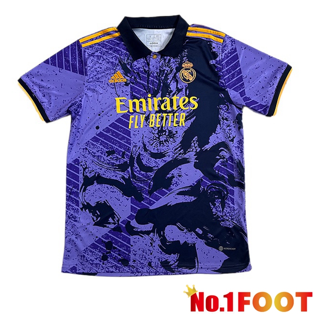 Real Madrid Soccer Jersey Special Edition Purple 2024/2025