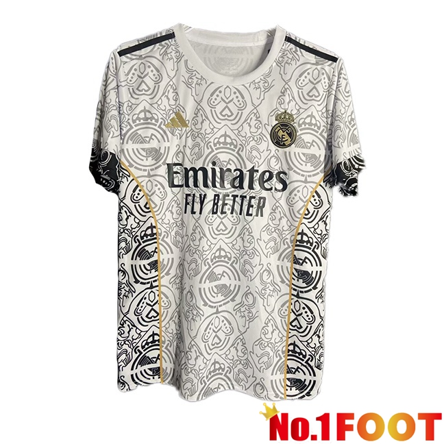 Real Madrid Soccer Jersey Special Edition White 2024/2025