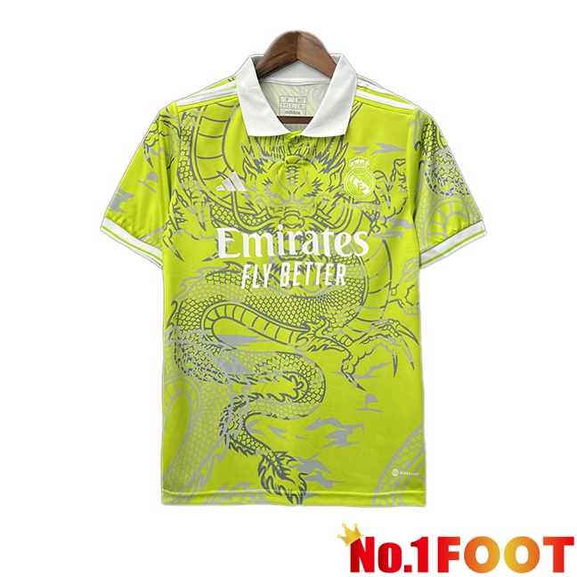 Real Madrid Soccer Jersey Special Edition Yellow 2024/2025