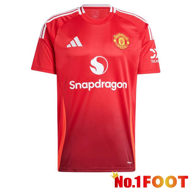 Manchester United Home Soccer Jersey Red 2024/2025