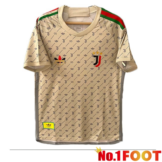 Juventus Soccer Jersey Special Edition Yellow 2024/2025 - Click Image to Close