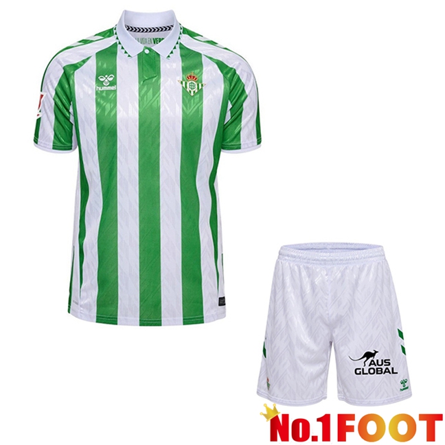 Real Betis Kids Home New Soccer Jersey 2024/2025