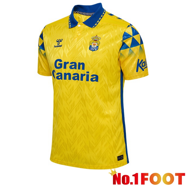 UD Las Palmas Home Soccer Jersey Yellow 2024/2025