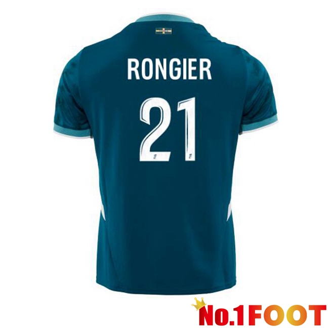 Marseille OM (RONGIER 21) Away Soccer Jersey Blue 2024/2025