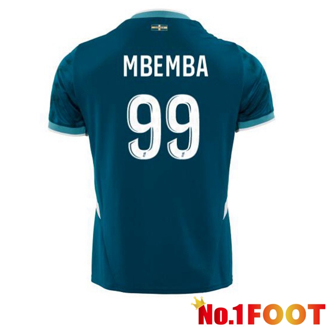 Marseille OM (MBEMBA 99) Away Soccer Jersey Blue 2024/2025