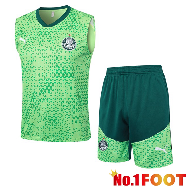 Palmeiras Soccer Vest + Shorts Green 2024/2025