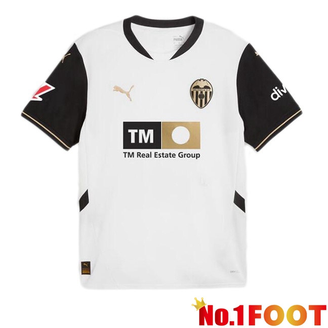 Valencia CF Home Soccer Jersey White 2024/2025