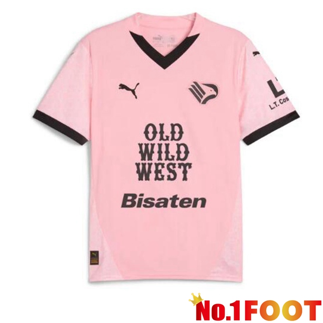 Palerme FC Home Soccer Jersey Pink 2024/2025