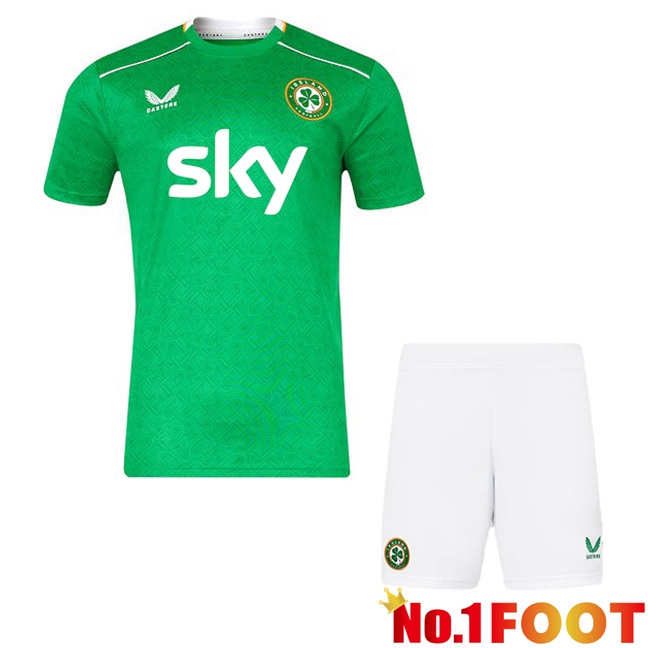 Ireland Kids Home New Soccer Jersey 2024/2025