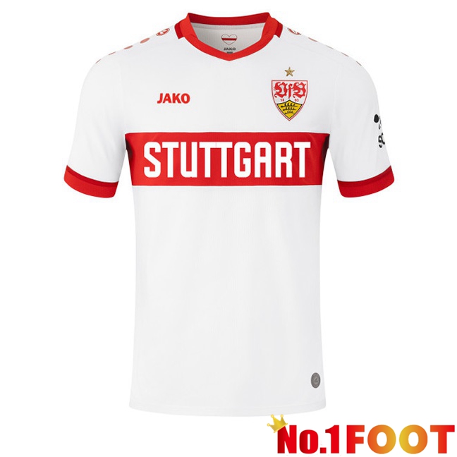 VfB Stuttgart Home Soccer Jersey White 2024/2025