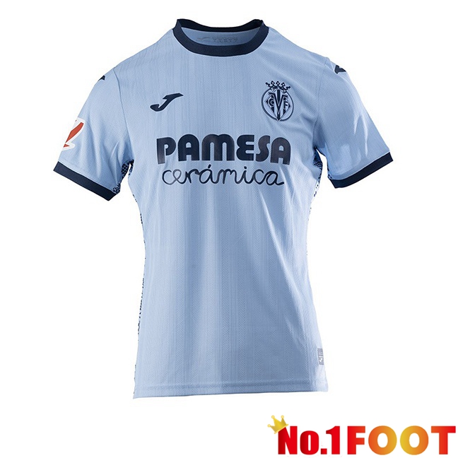 Villarreal Away Soccer Jersey Blue 2024/2025