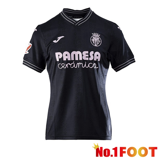 Villarreal Third Soccer Jersey Black 2024/2025