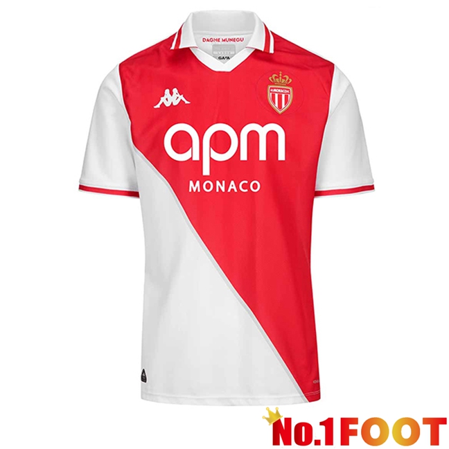 AS Monaco Home New Soccer Jersey 2024/2025