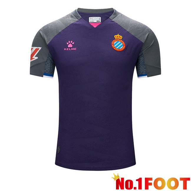 RCD Espanyol Away Soccer Jersey Purple 2024/2025