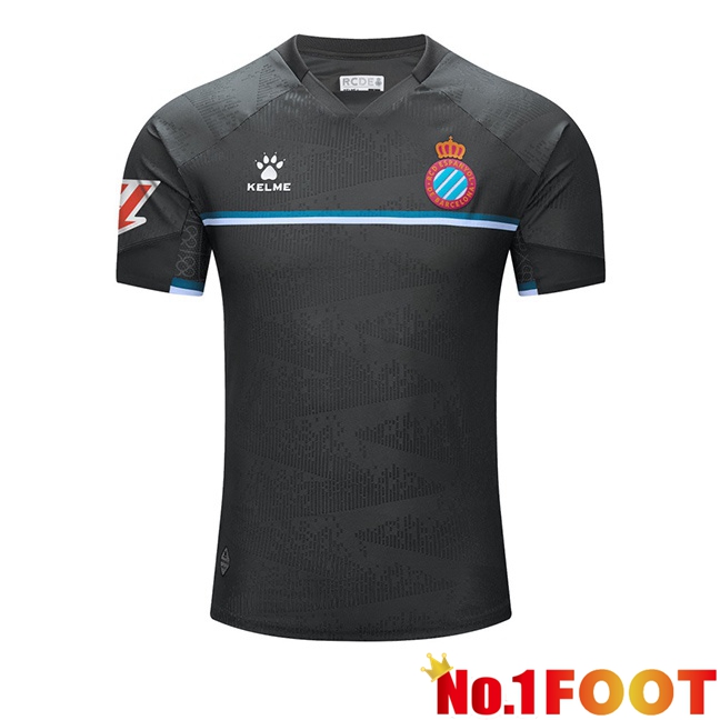 RCD Espanyol Third Soccer Jersey Black 2024/2025