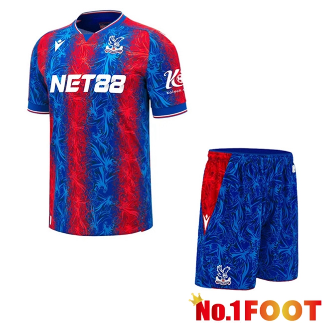 Crystal Palace Kids Home New Soccer Jersey 2024/2025