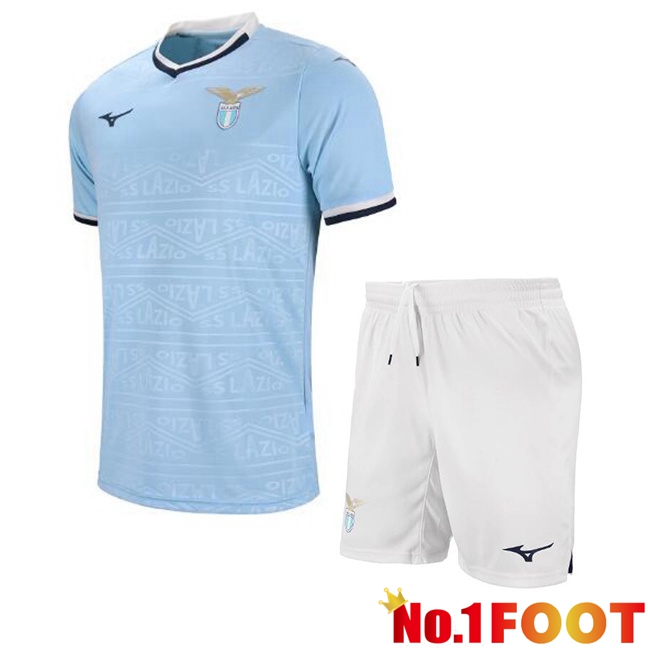 SS Lazio Kids Home Soccer Jersey Blue 2024/2025