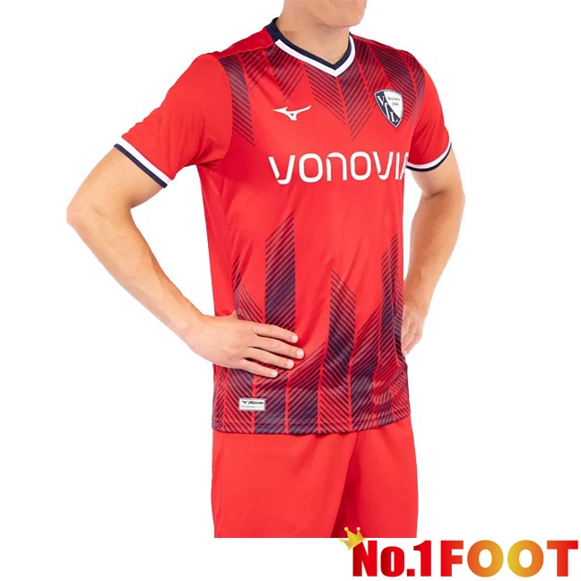 VfL Bochum Third Soccer Jersey Red 2024/2025