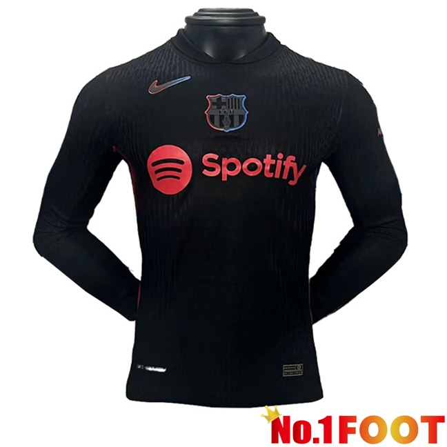 FC Barcelona Away Soccer Jersey Long sleeve 2024/2025