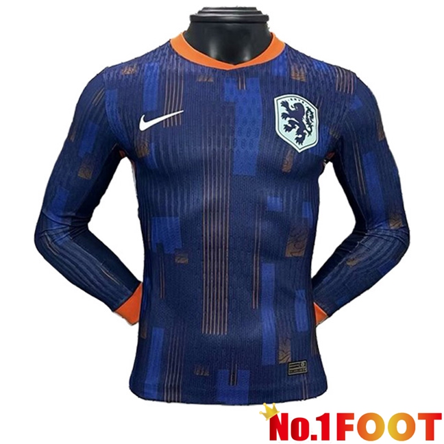 Netherlands Away Soccer Jersey Long sleeve 2024/2025