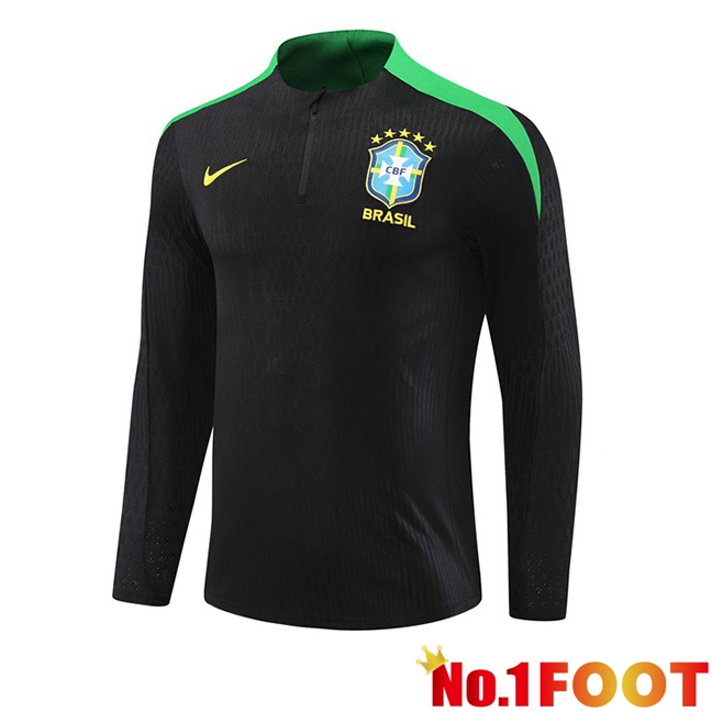 Brazil Training Sweatshirt Black 2024/2025