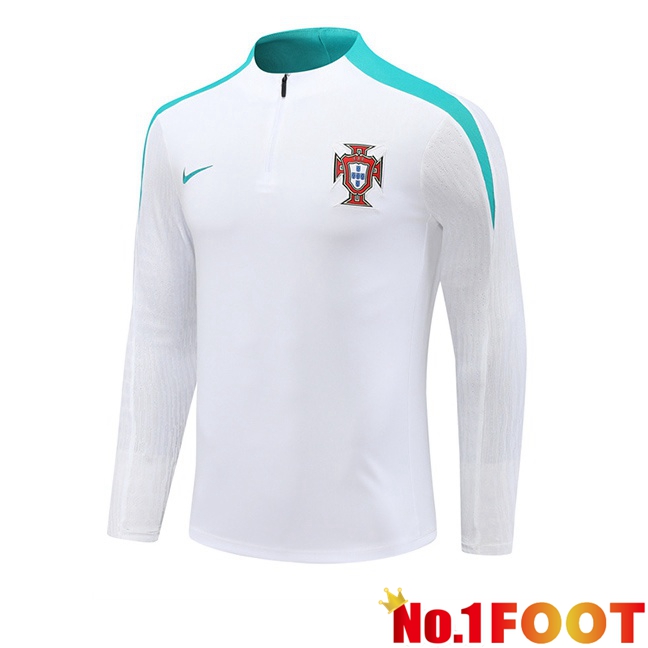 Portugal Training Sweatshirt White 2024/2025