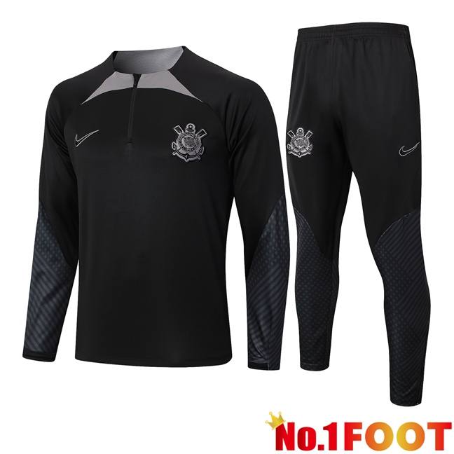 Corinthians kit Training Tracksuit Black 2024/2025