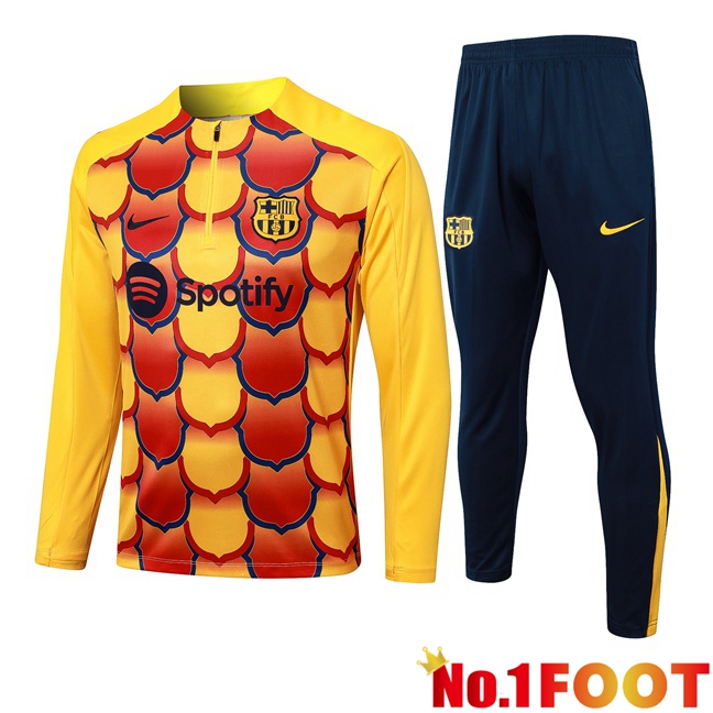 FC Barcelona kit Training Tracksuit Yellow 2024/2025