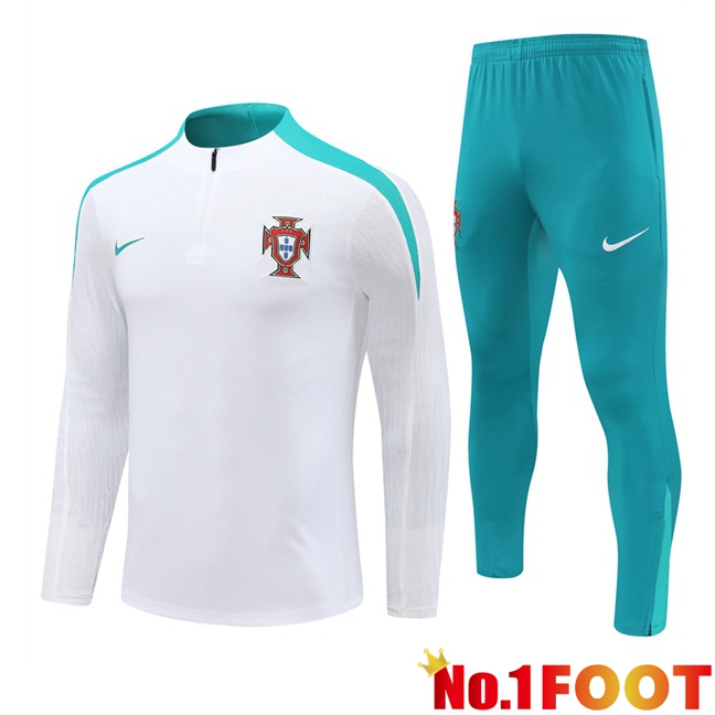 Portugal kit Training Tracksuit White 2024/2025