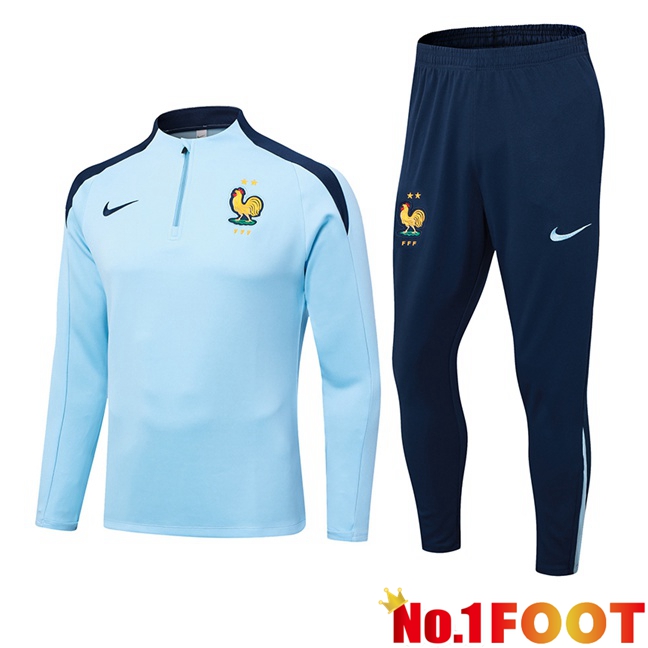 France kit Training Tracksuit Blue 2024/2025