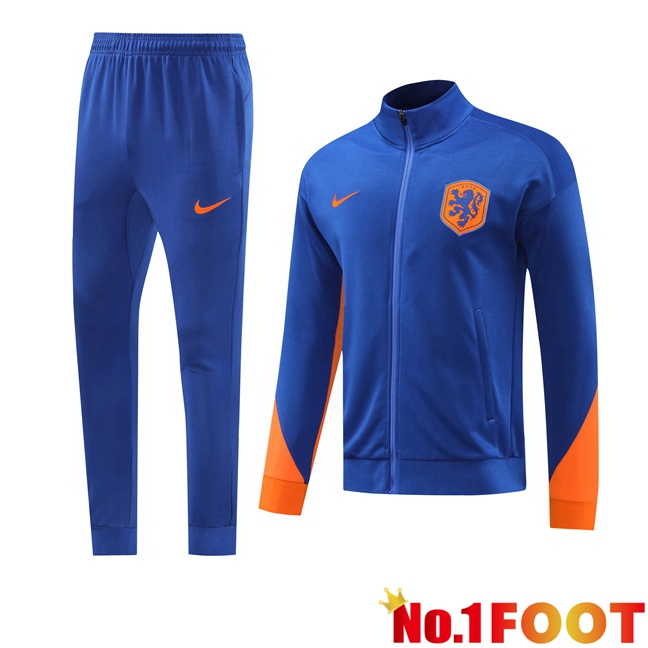 Netherlands kit Training Jacket Suit Blue 2024/2025