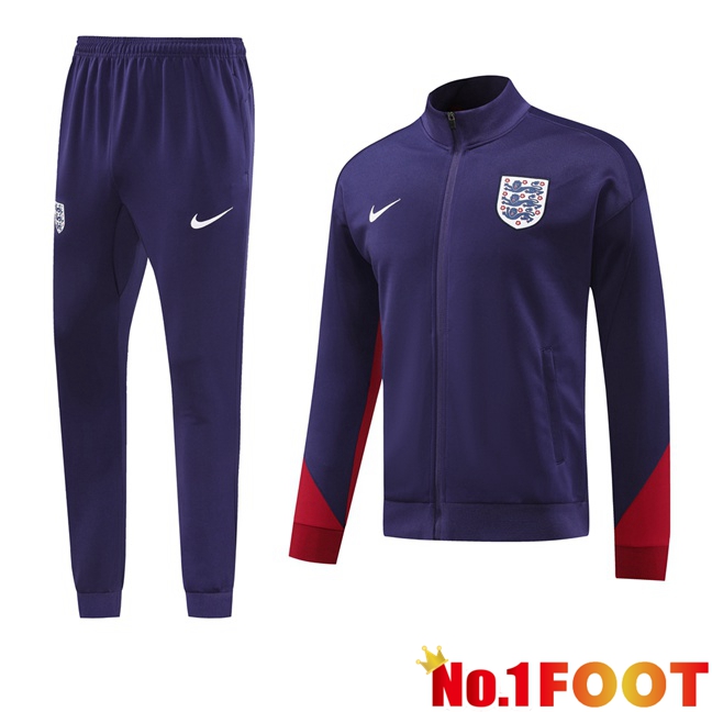 England kit Training Jacket Suit Purple 2024/2025