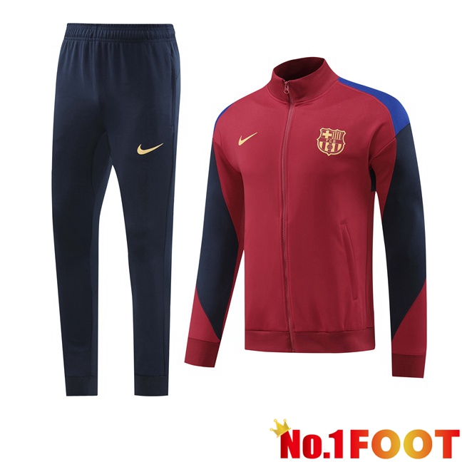 FC Barcelona kit Training Jacket Suit Red 2024/2025