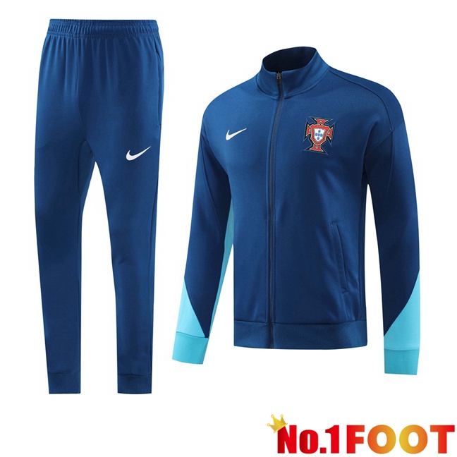 Portugal kit Training Jacket Suit Blue 2024/2025