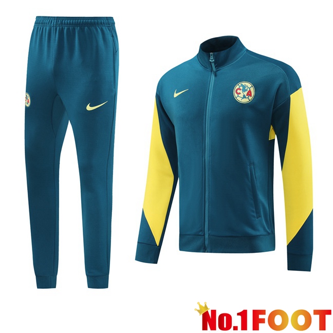 Club America kit Training Jacket Suit Blue 2024/2025