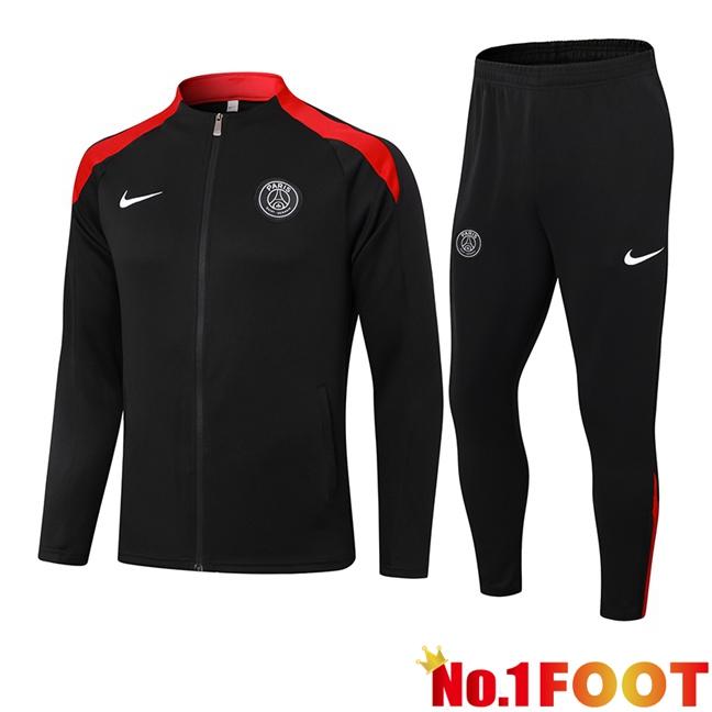 Paris PSG kit Training Jacket Suit Black 2024/2025