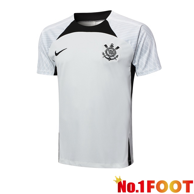 Corinthians Training T Shirt Grey 2024/2025