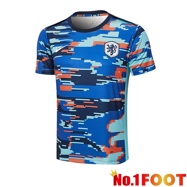 Netherlands Training T Shirt Blue 2024/2025