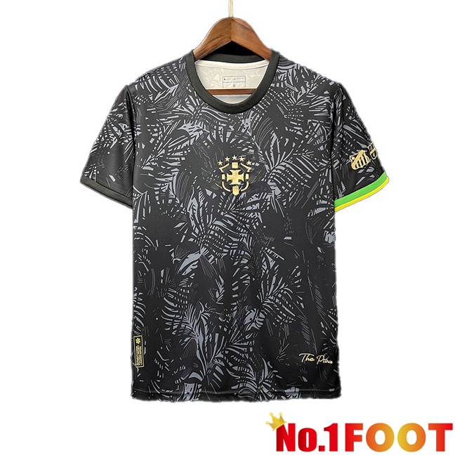 Brazil Soccer Jersey Special Edition Black 2024/2025