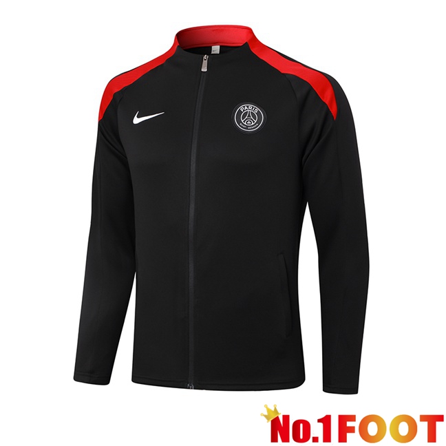 Paris PSG Training Jacket Black 2024/2025