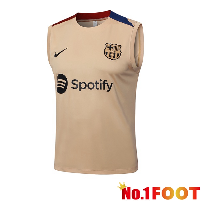 FC Barcelona Soccer Vest Yellow 2024/2025