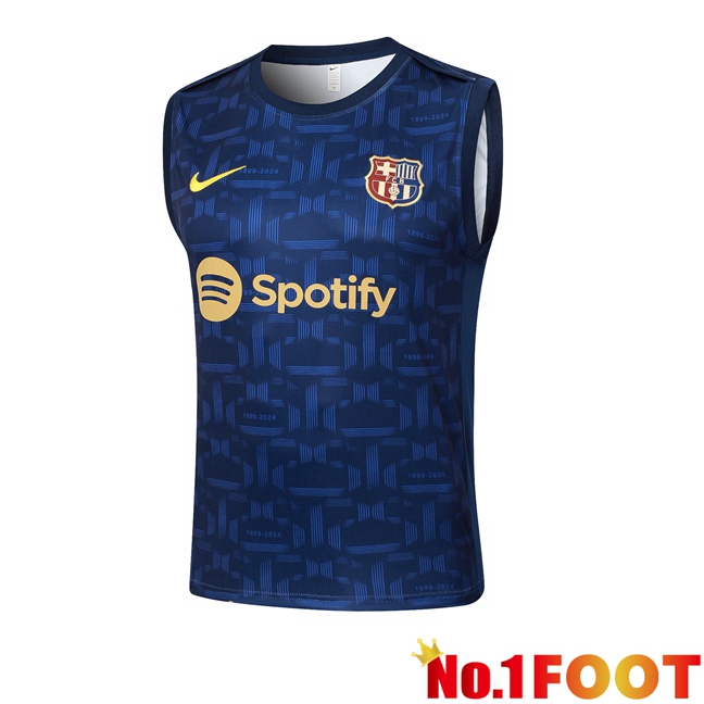 FC Barcelona Soccer Vest Blue Royal 2024/2025