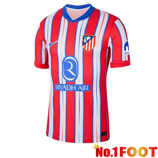 Atletico Madrid Home Soccer Jersey Red 2024/2025