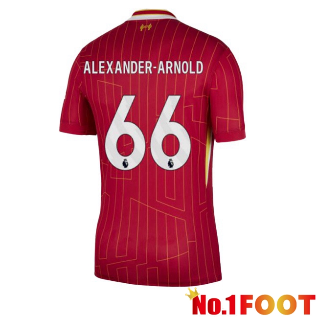 FC Liverpool (ALEXANDER-ARNOLD 66) Home Soccer Jersey Red 2024/2025