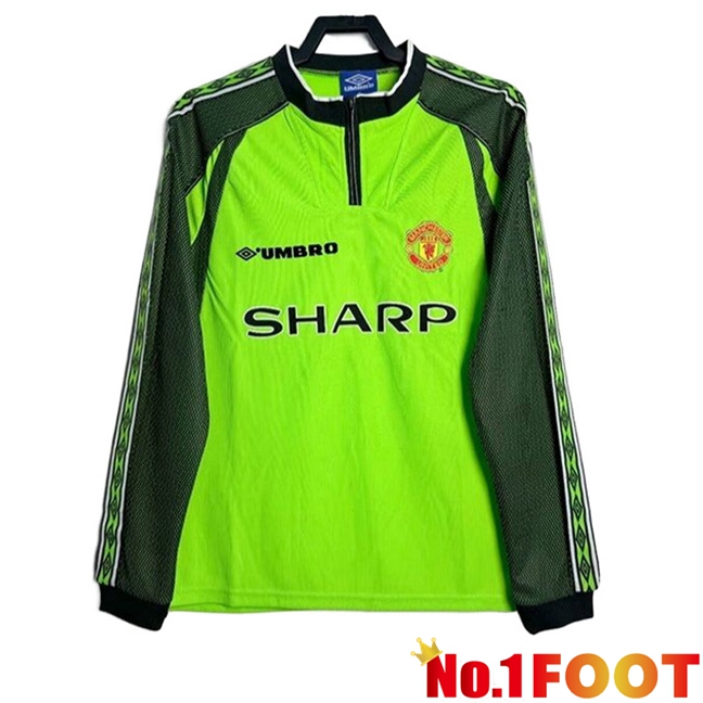 Manchester United Retro Goalkeeper Soccer Jersey Long sleeve 1998/1999