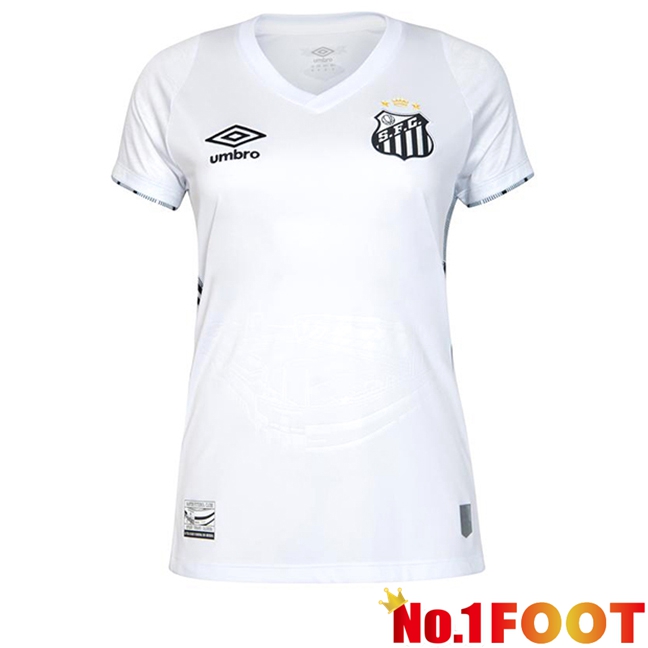 Santos FC Women Home Soccer Jersey 2024/2025