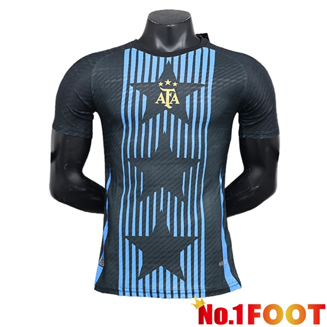 Argentina Soccer Jersey Special Edition Black/Blue 2024/2025