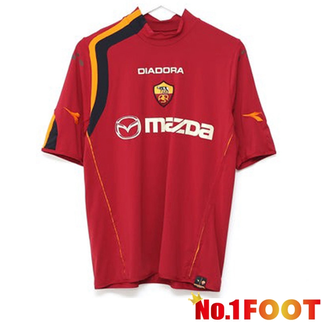 AS Rome Retro Home Soccer Jersey 2004/2005